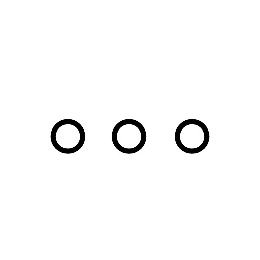 More, three dots, IOS 7 interface symbol