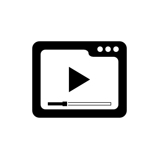 Media player interface symbol