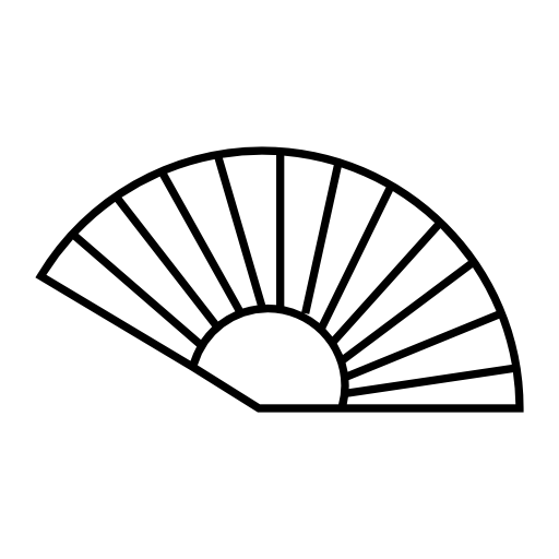 Fan outline, IOS 7 interface symbol