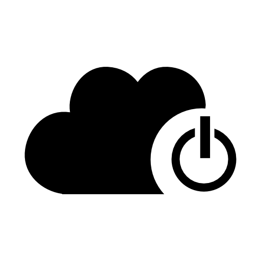 Cloud off sign