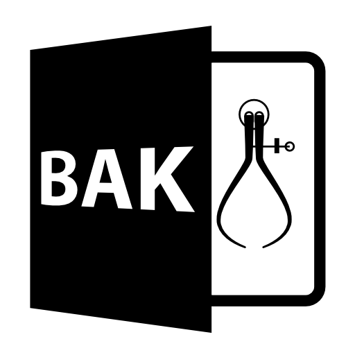 Bak file format symbol