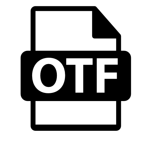 OTF file format symbol