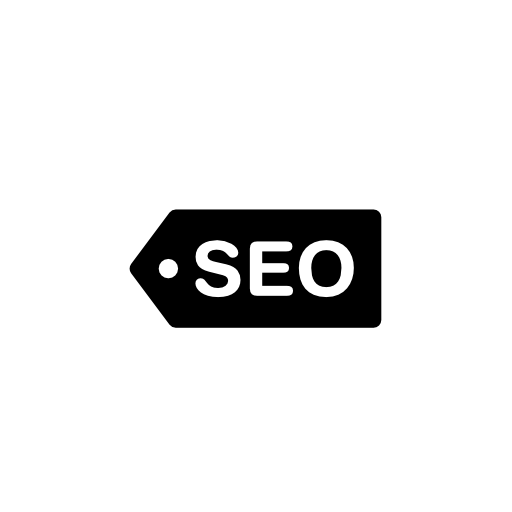 SEO label tag inside a circle