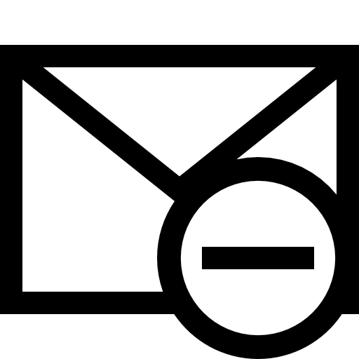 Mail remove button