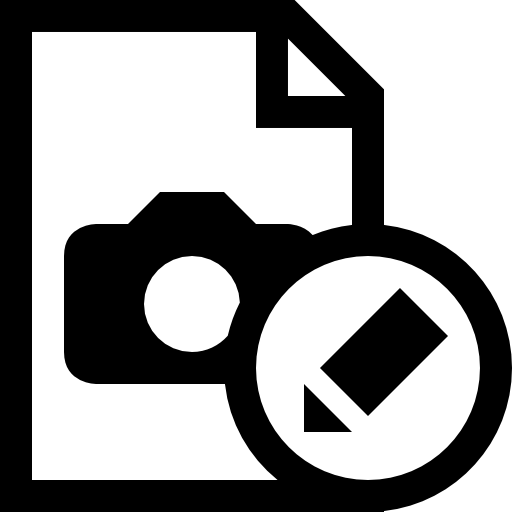 Image document edit button