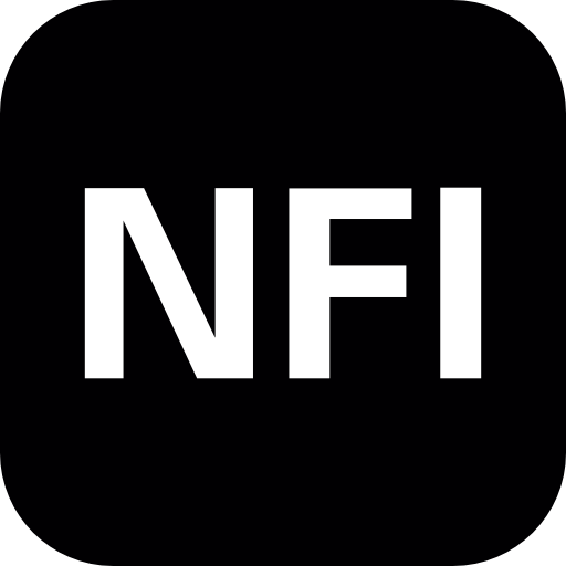 NFI logo in a rounded square