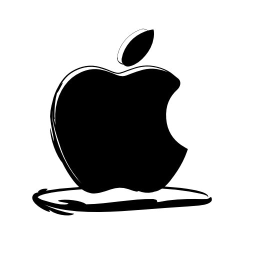 Apple sketched logo