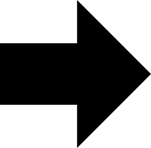 Arrow black shape pointing right