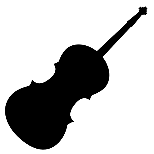 Violin silhouette