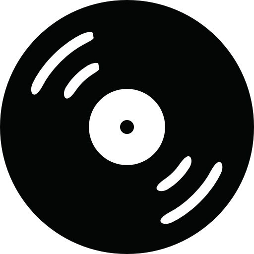 Retro music disc