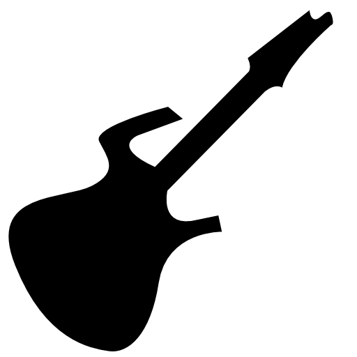 Guitar black shape