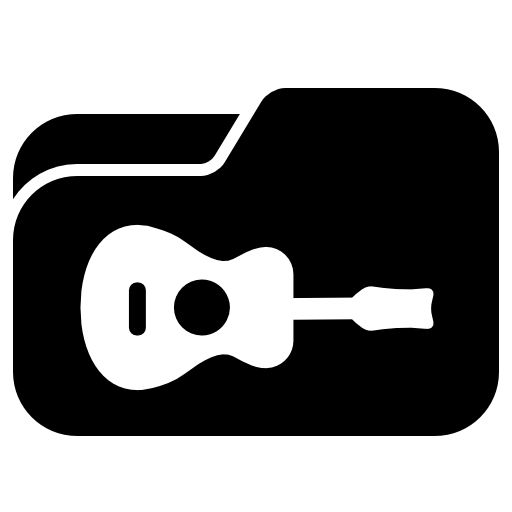 Guitar music folder