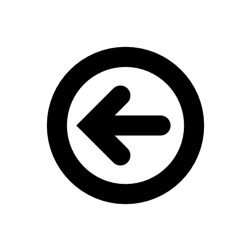 Left arrow in a circle