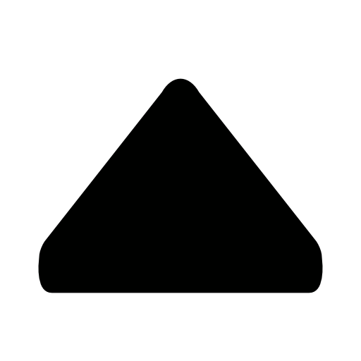 Up triangular arrow