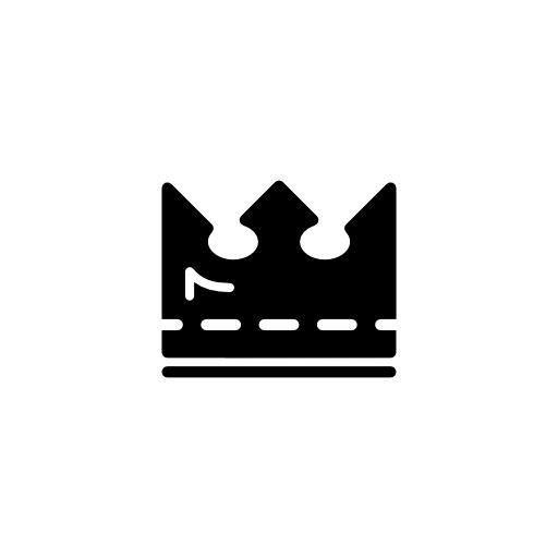 Royal crown silhouette