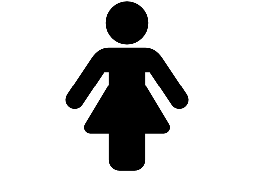 Female silhouette