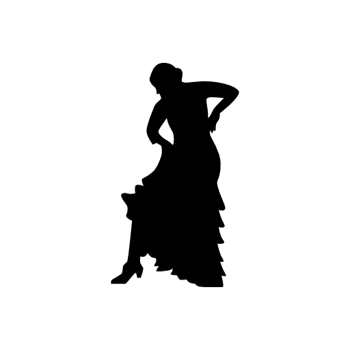 Female flamenco dancer