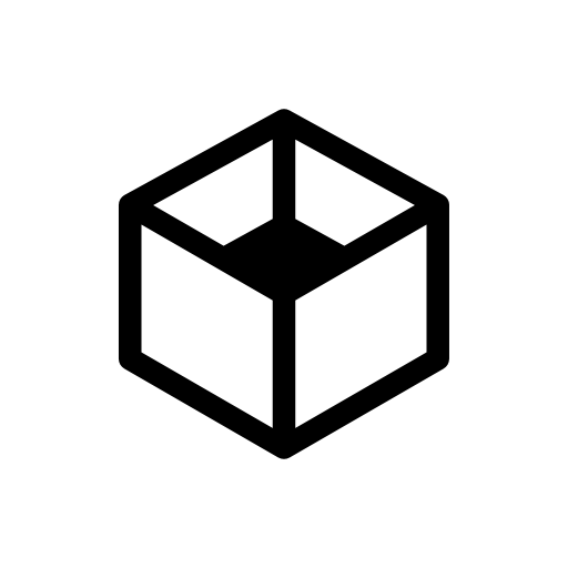 Cube without cover square