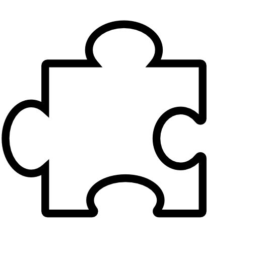 Puzzle piece outline