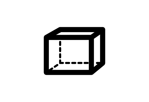 Rectangular prism volume shape