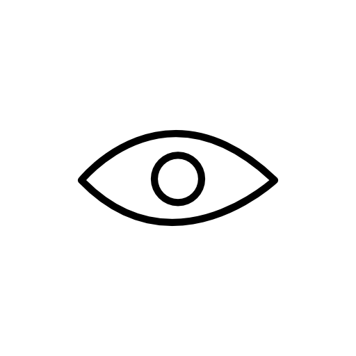 Eye of a human or an animal