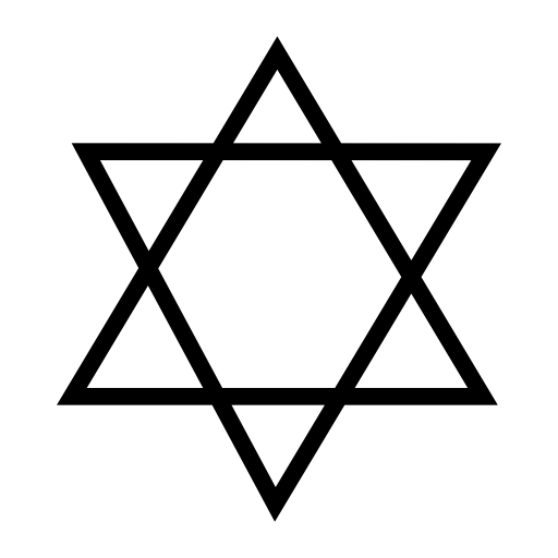 Star of david outline variant