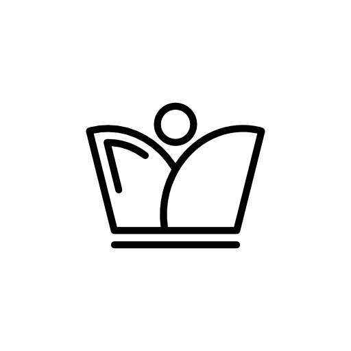 Royal crown outline