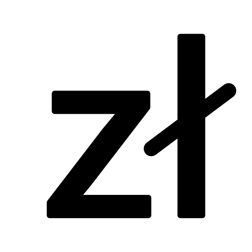 Poland zloty currency symbol