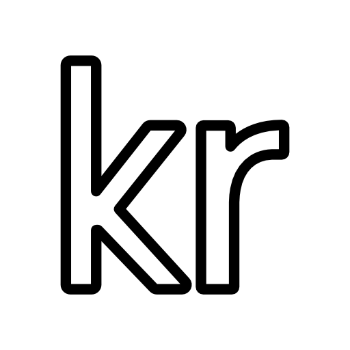 Iceland krona currency symbol