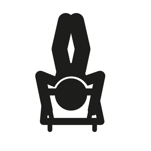 Olympic skeleton silhouette