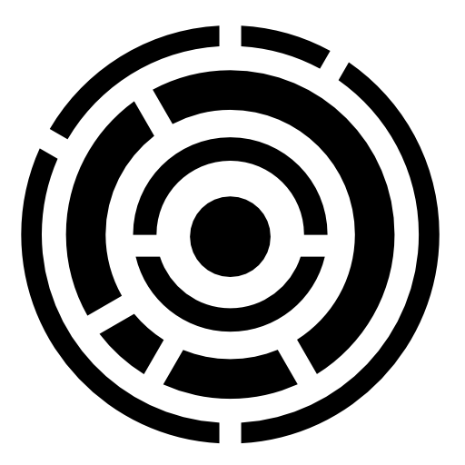 Electronic circuit of circular lines