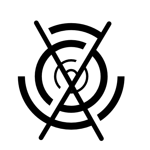 Electronic circular circuit with a cross