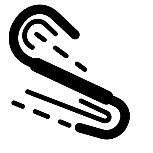 Electronic circuit of curved lines