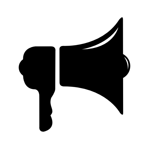 Megaphone for advertising