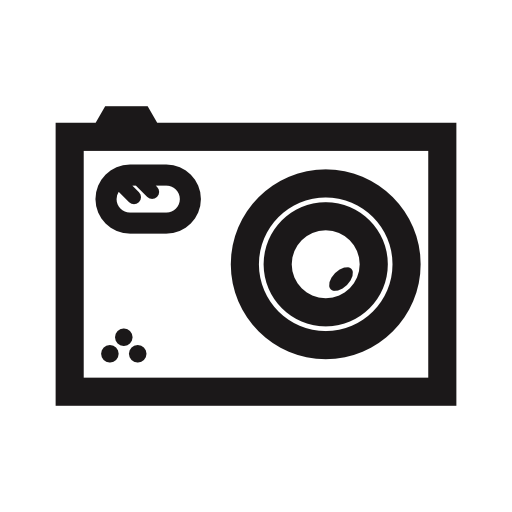 Photo camera outline