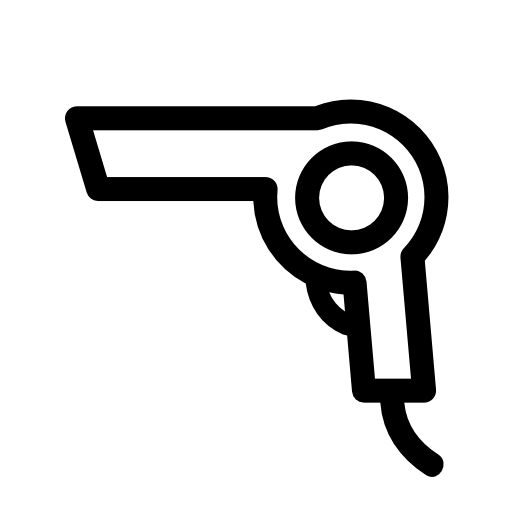 Hairdryer outline