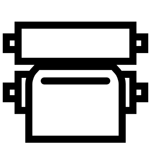 Heat press printer outline