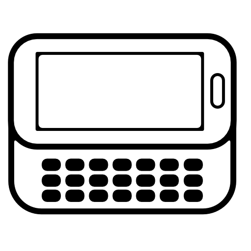 Phone with flexible keyboard