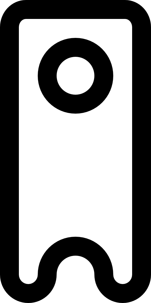 Door hanger outline