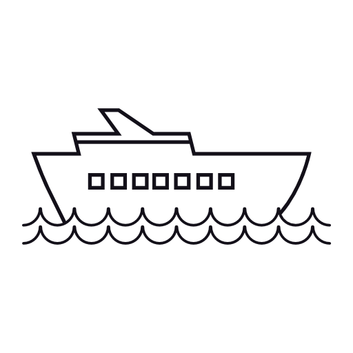 Cruise ship, IOS 7 interface symbol