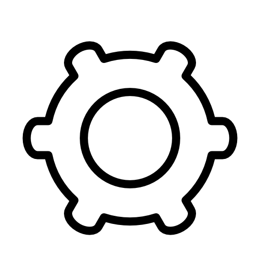 Ship's wheel outline