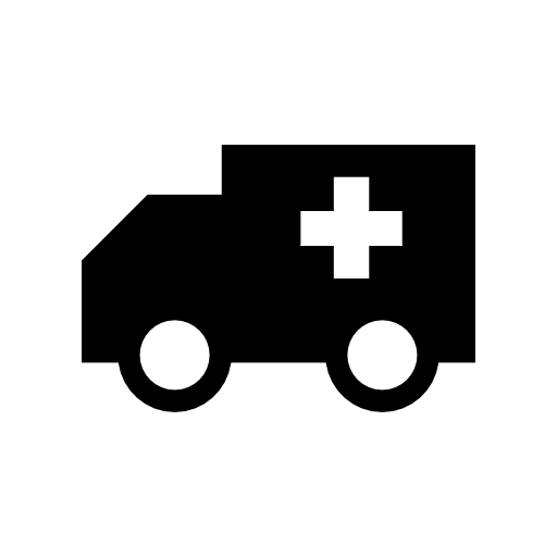 Ambulance facing to left