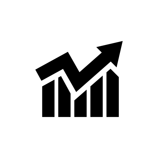 Business statistics graphic