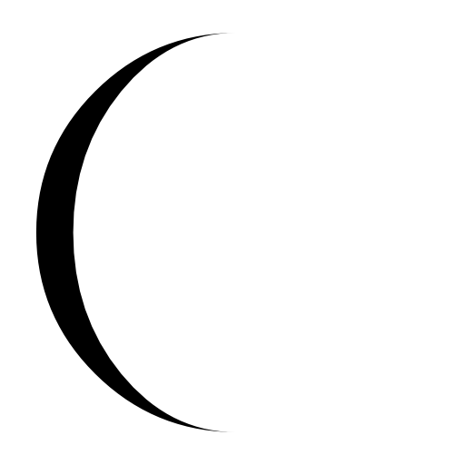 Moon phase symbol