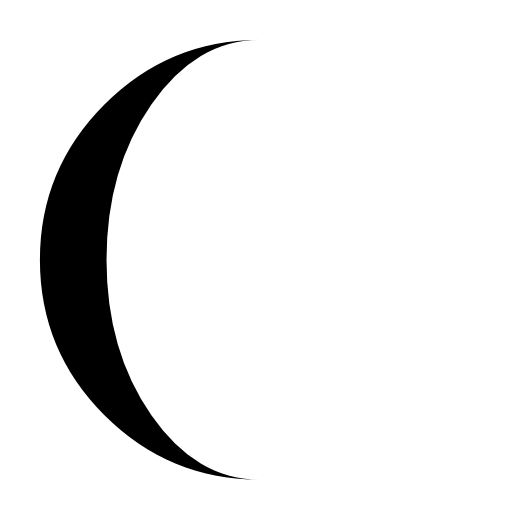 Moon phase symbol