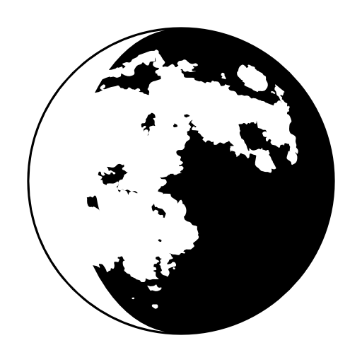 Moon phase symbol