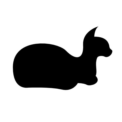 Cat silhouette