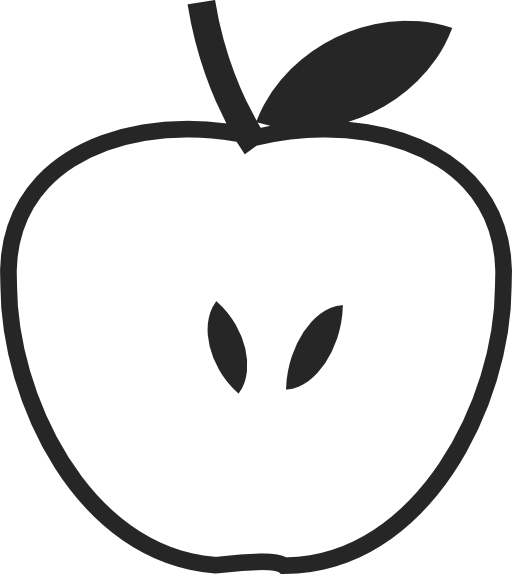 Half apple