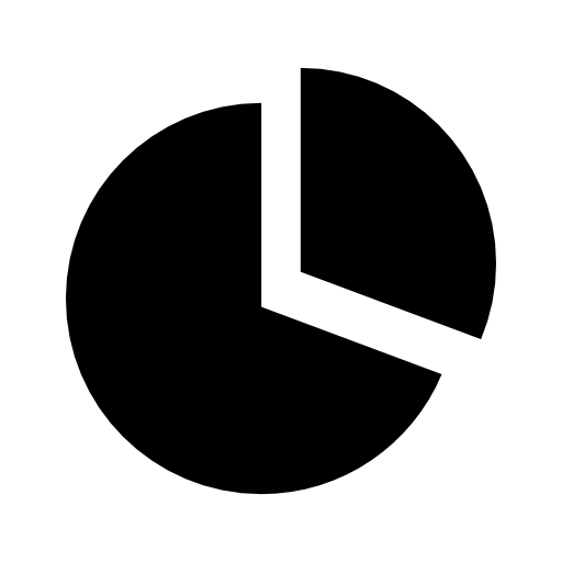 Data analytics circular graphic