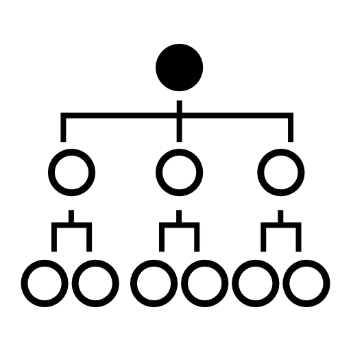 Connected data flow chart